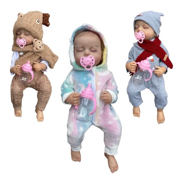 Bebé reborn sin pelo